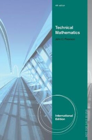 Cover of Technical Mathematics, International Edition