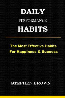 Book cover for Daily Performance Habits