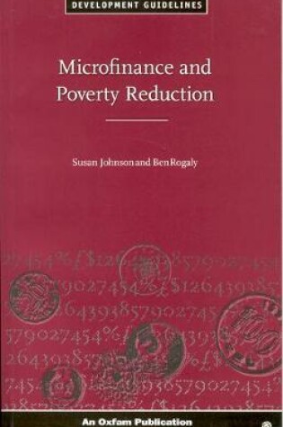 Cover of Microfinance and Poverty Reduction