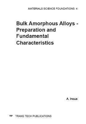 Cover of Bulk Amorphous Alloys - Preparation and Fundamental Characteristics