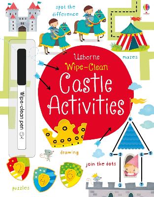 Book cover for Wipe-Clean Castle Activities