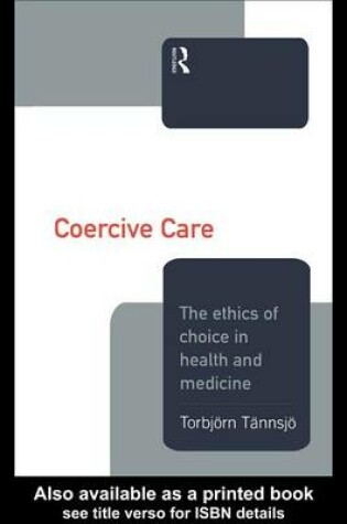 Cover of Coercive Care