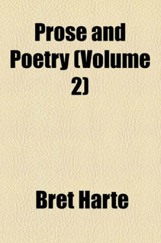 Cover of Prose and Poetry (Volume 2)