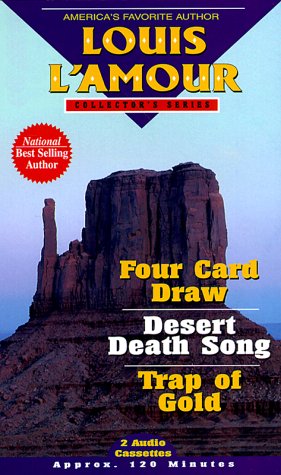 Book cover for Four Card Draw, Desert Death Song & Trap of Gold