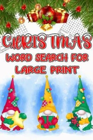 Cover of Christmas Word Search for Large Print
