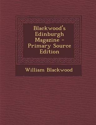 Book cover for Blackwood's Edinburgh Magazine