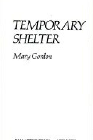 Cover of Temporary Shelter