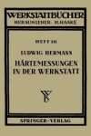 Book cover for Härtemessungen in der Werkstatt