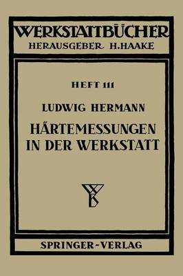 Cover of Härtemessungen in der Werkstatt