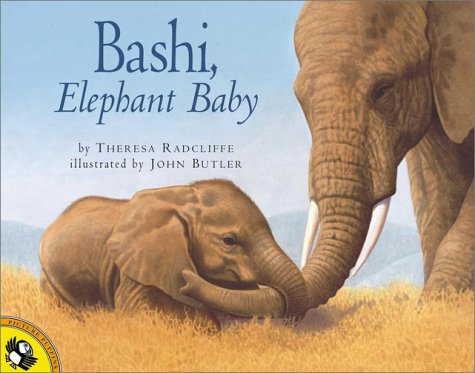 Book cover for Bashi, Elephant Baby