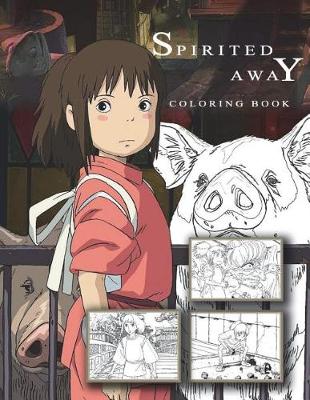 Book cover for Spirited Away Coloring Book