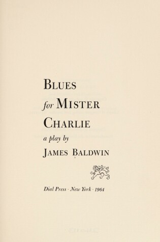 Cover of Blues for Mister Charlie