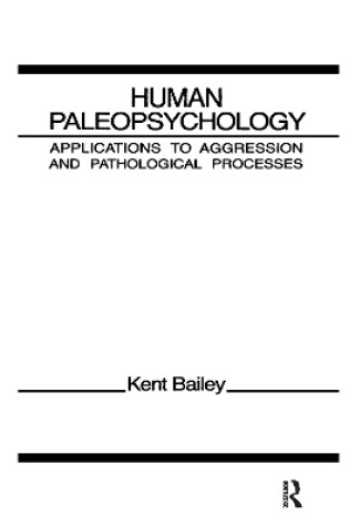 Cover of Human Paleopsychology