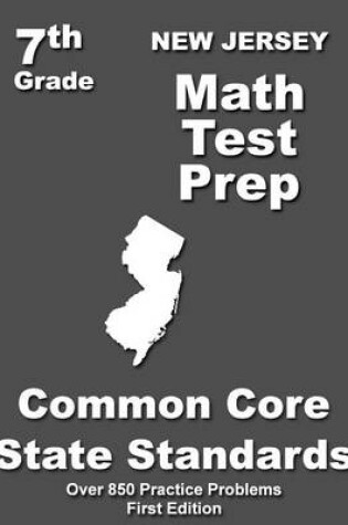 Cover of New Jersey 7th Grade Math Test Prep