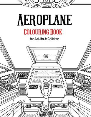 Book cover for Aeroplane Colouring Book