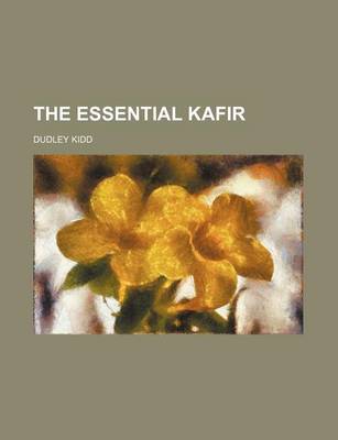 Book cover for The Essential Kafir