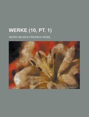 Book cover for Werke (10, PT. 1)