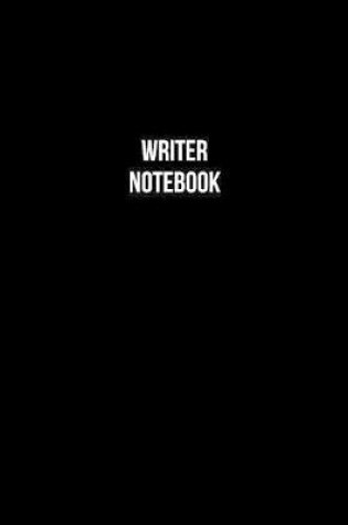 Cover of Writer Notebook - Writer Diary - Writer Journal - Gift for Writer