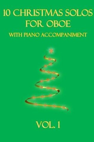 Cover of 10 Christmas Solos for Oboe with Piano Accompaniment