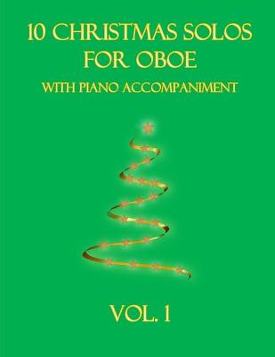 Cover of 10 Christmas Solos for Oboe with Piano Accompaniment