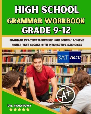 Cover of High School Grammar Workbook Grade 9-12