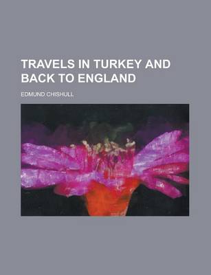 Book cover for Travels in Turkey and Back to England