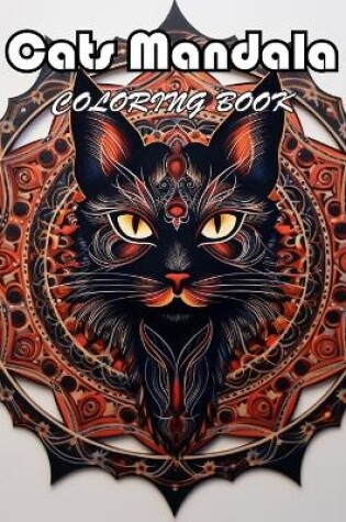 Cover of Cats Mandala Coloring Book