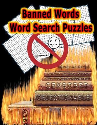 Book cover for Banned Words - Word Search Puzzles