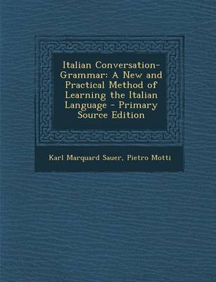 Book cover for Italian Conversation-Grammar