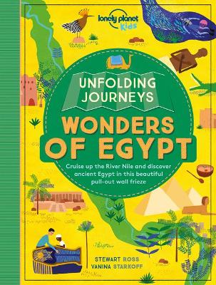 Cover of Lonely Planet Kids Unfolding Journeys - Wonders of Egypt 1