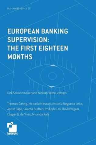 Cover of European banking supervision