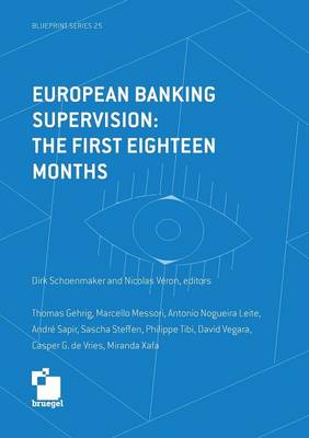 Book cover for European banking supervision