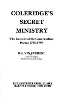 Book cover for Coleridge's Secret Ministry