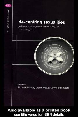 Cover of de-Centering Sexualities