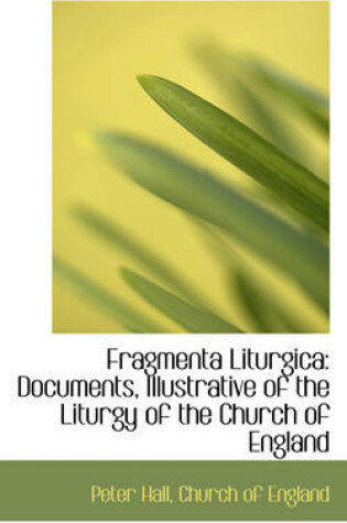 Cover of Fragmenta Liturgica