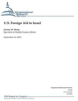 Book cover for U.S. Foreign Aid to Israel