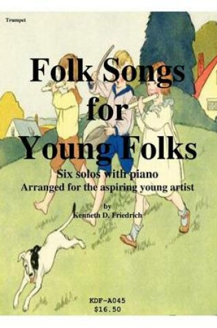 Cover of Folk Songs for Young Folks - trumpet and piano