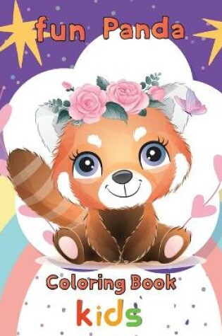 Cover of Fun Panda Coloring Book kids