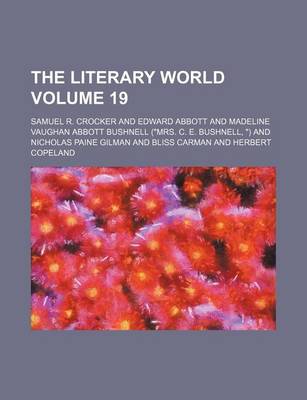 Book cover for The Literary World Volume 19