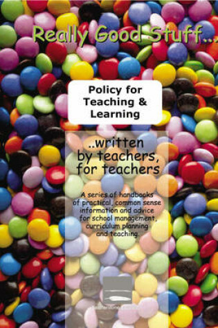 Cover of Policy for Teaching and Learning/assessment