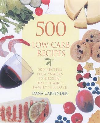 Book cover for 500 Low-Carb Recipes