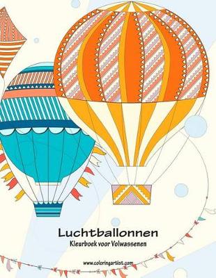 Book cover for Luchtballonnen Kleurboek voor Volwassenen 1