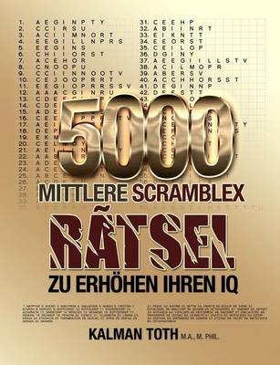 Book cover for 5000 Mittlere Scramblex Ratsel Zu Erhohen Ihren IQ