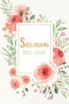 Book cover for Sermon Notes Journal