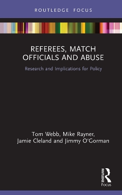 Book cover for Referees, Match Officials and Abuse