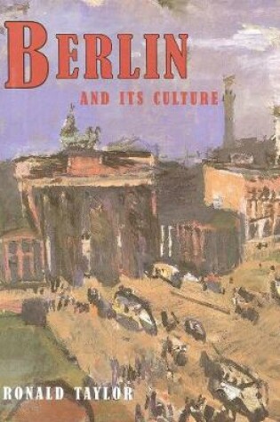 Cover of Berlin and Its Culture