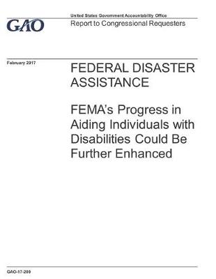 Book cover for Federal Disaster Assistance
