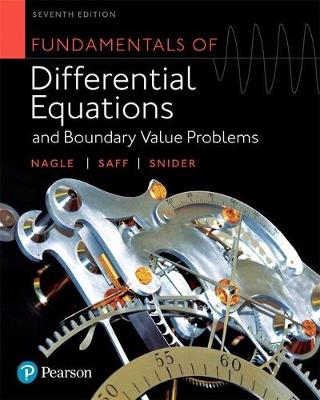 Book cover for Fundamentals of Differential Equations and Boundary Value Problems Plus Mylab Math with Pearson Etext -- 24-Month Access Card Package