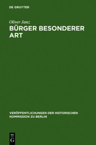 Cover of Burger besonderer Art