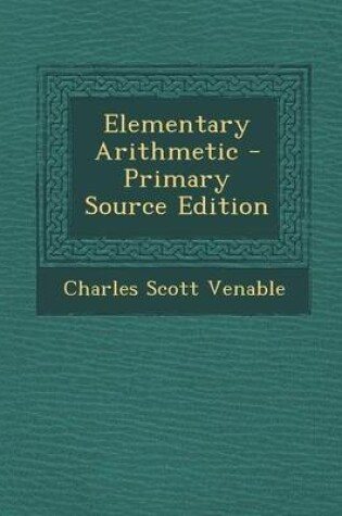 Cover of Elementary Arithmetic